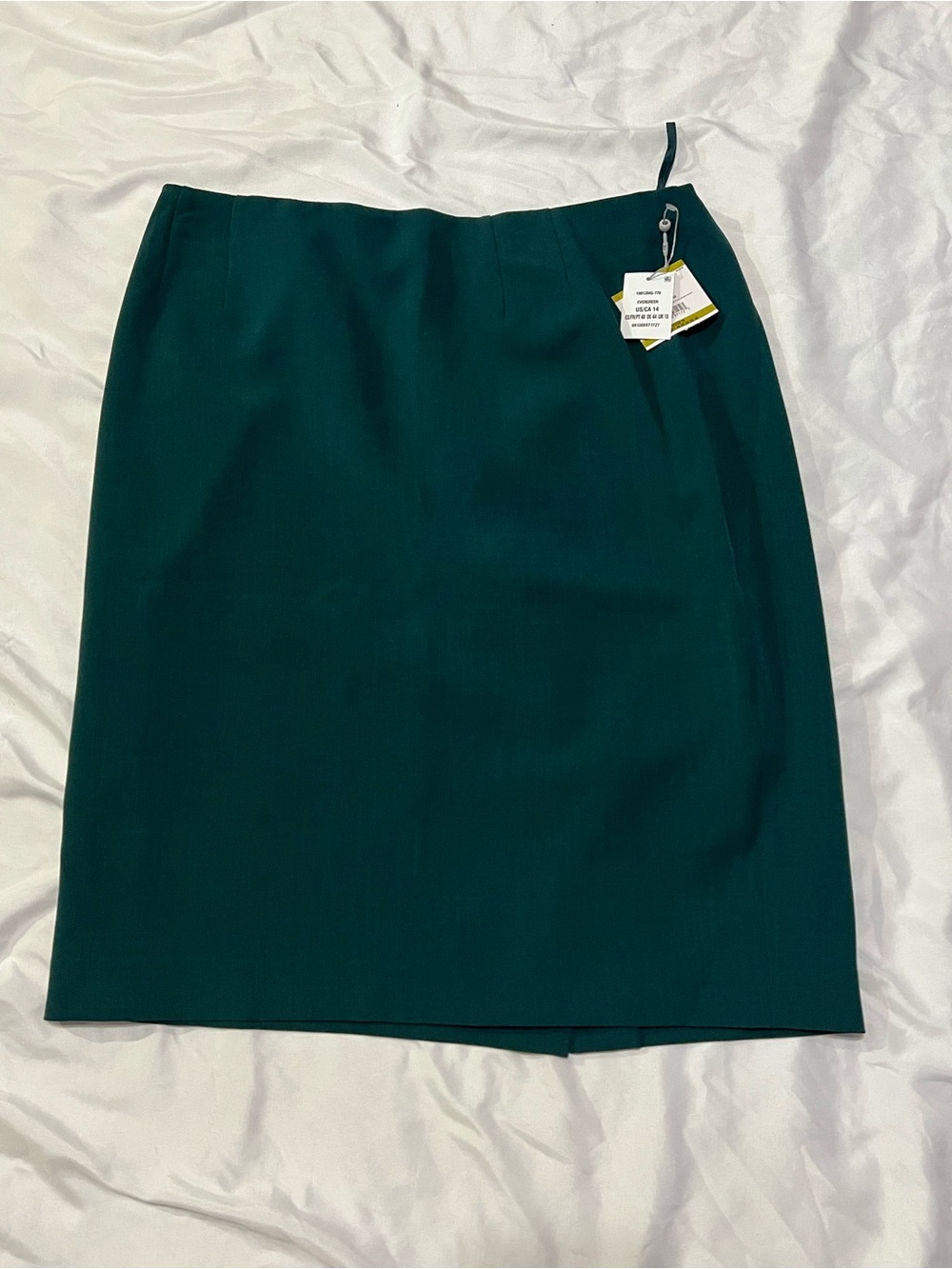 Kasper Emerald Green Pencil Skirt